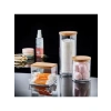 Şık Ahşap Görünümlü 3lü Organizer Set - Mutfak ve Banyo Düzenleyici