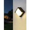 Şık LED Duvar Aplik, 15W, 1500 Lümen, 3200k, Gün Işığı, IP44, Siyah