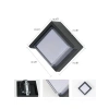 Şık LED Duvar Aplik, 15W, 1500 Lümen, 3200k, Gün Işığı, IP44, Siyah