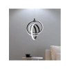 Şık Modern LED Sarkıt Avize - 24W Beyaz Işık, Ayarlanabilir Uzunluk