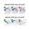 Silikon Kitap Okuma Ayracı - Mavi Renk, Pratik Kullanım