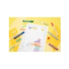 Simli-Pastel Renkli Boya Kalemleri - 8li Set