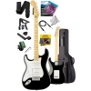 Siyah Beyaz Elektro Gitar Seti - HSH Manyetik