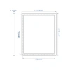 Siyah Çerçeve - 13x18 cm Ölçülerle Şık Tasarım