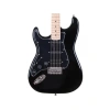 Siyah Elektro Gitar - 6 Dize ile Profesyonel Tasarım