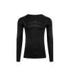 Siyah/Gri Renk Seamless Baselayer Üst - Yüksek Performans