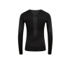 Siyah/Gri Renk Seamless Baselayer Üst - Yüksek Performans