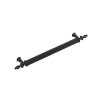 Siyah Lüks Mobilya Dolap Çekmece Kulp, 160 mm