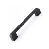 Siyah Metal Çekmece Kulpları - 10 Adet, 160 mm
