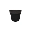 Siyah Plastik Saksı 25x23 cm
