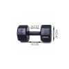 Siyah Spor Dambıl Seti (7 kg x 2 Adet)