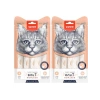 Somon ve Ton Balıklı Likit Kedi Ödülü, 2li Paket, 5x14 gr
