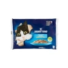 Somon ve Ton Balıklı Yetişkin Kedi Yaş Maması (4x85 gr)