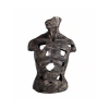 Soyut Tasarım Siyah Biblo - 10x24x36 cm