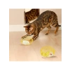 Spiral Tel Top & Peluş Fareli Kedi Oyuncağı - Zıplayan Eğlence