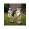 Spiral Tel Top & Peluş Fareli Kedi Oyuncağı - Zıplayan Eğlence