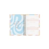 Spiralli Ajanda Defter - Marble Desen, 17x24 cm