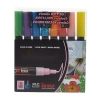 Su Bazlı Simli Poster Markörü, 0.9-1.3 mm, 8li Set