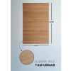 Su Geçirmez Bambu Kaymaz Banyo Paspası - 65x45 cm
