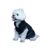Su Geçirmez Kapitone Köpek Montu - Siyah (Medium)