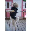 Su Geçirmez Kapitone Köpek Montu - Siyah (Medium)