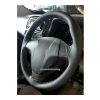Suni Deri Direksiyon Kılıfı Soft Siyah, Fiat Linea Uyumlu