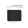 Süper Emici Mikrofiber Bulaşık Kurutma Matı - 43x35 cm, Siyah