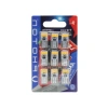 T10 W5W 12V Led Ampul Seti - 9lu Blister, Amber Renk