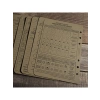 Taktik Referans Kartı Seti, 12 cm x 18 cm, 8 Kartlık Set