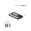 Taşınabilir 25 Mini Tuşlu USB MIDI Klavye Kontrolörü - DAW Entegrasyonu ile