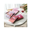 Taşınabilir 9x14 cm Sert Kapak Spiralli Çizgili Not Defteri Seti - 4lü Pembe