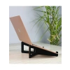 Taşınabilir Ahşap Laptop Standı - Siyah