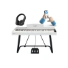 Taşınabilir Dijital Piyano - 88 Tuş, Bluetooth, Stand ve Kulaklık ile