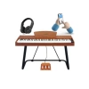 Taşınabilir Dijital Piyano - 88 Tuş, Bluetooth, Stand ve Kulaklık ile