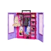 Taşınabilir Moda Gardırobu Oyun Seti - Barbie ile Birlikte