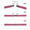 Taşınabilir Pilates Egzersiz Çubuğu - Pembe