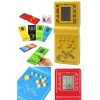 Taşınabilir Retro Oyun Konsolu – Nostaljik Tetris El Atari, Pilli ve Hafif