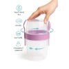 Taşınabilir Sızdırmaz Yoğurt ve Granola Kabı, 1100 ML, Pratik Tasarım, Kaşıklı