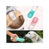 Taşınabilir Su Seyahat Suluğu - 350 ML Kapasiteli Ergonomik Tasarım (Pembe)
