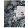 Tek Kişilik Nevresim Takımı - Gri, %65 Pamuk, %35 Polyester