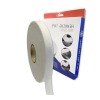 Tek Tarafı Yapışkanlı 1.5 cm x 100 m Şerit İpli Biye Tela (Beyaz)