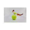 Tekerlekli Hacıyatmaz Kuş Kedi Oyuncağı (Limon Yeşili)