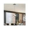 Tekli Krom Sarkıt LED Avize - 24W, Beyaz Işık