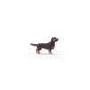 Tel Tüylü Dachshund Oyuncak Figürü, Aktif Köpek Modeli