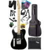 Tele Kasa Maple Klavye ile 25W Amfili Elektro Gitar