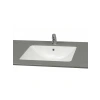 Tezgah Altı Lavabo, 48 cm, Beyaz Renk
