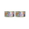 Tiftiklenmiş Ton Balıklı ve Somonlu Konserve Kedi Maması 70 gr (2 Paket)