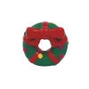 Toksik Olmayan Güvenli Köpek Oyuncağı - Christmas Festive Wreath
