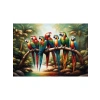 Tropikal Cennet Temalı 500 Parça Puzzle