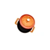 Turuncu Döküm Mini Tencere - 10 cm, 0.35 L
